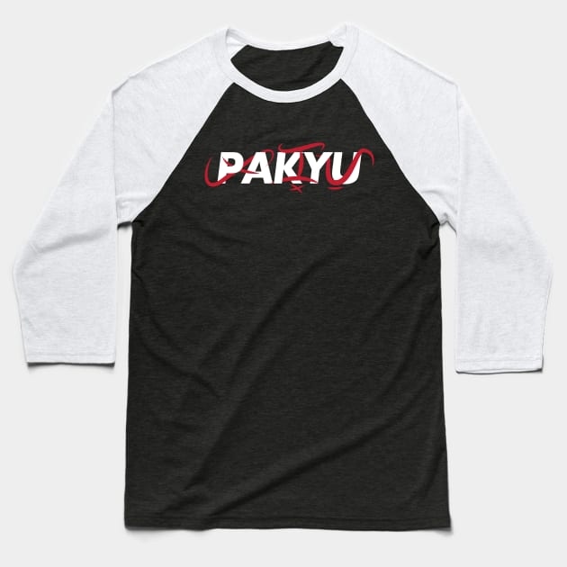 PAKYU BAYBAYIN Baseball T-Shirt by baybayin